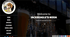 Desktop Screenshot of jackbeagles.com